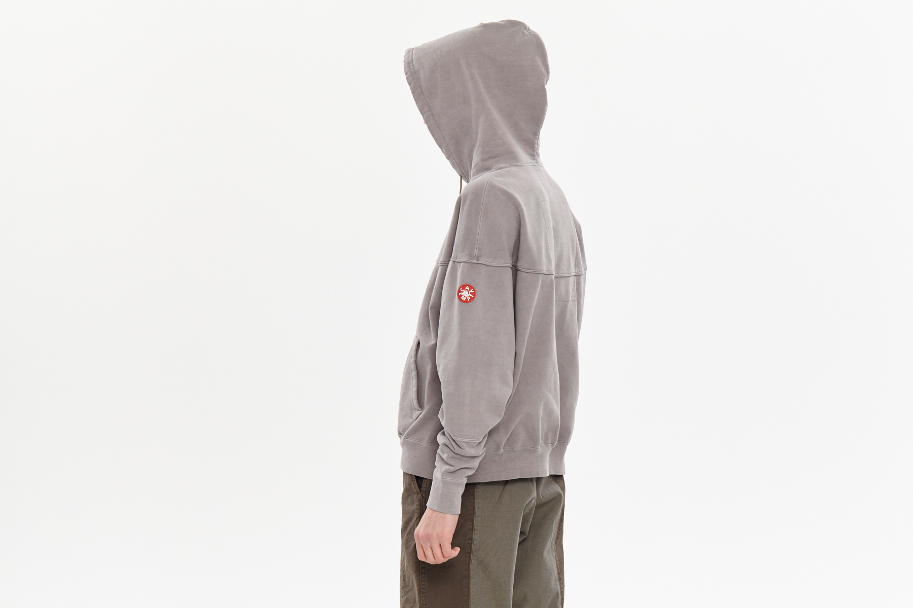 CAV EMPT OVERDYE ROUND CUT HEAVY HOODY - KM20 Online Store